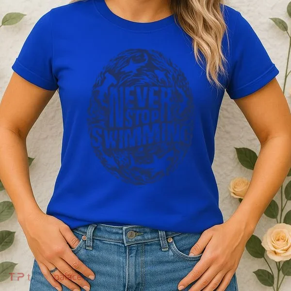 Shark Week: Never Stop Swimming Gift Women's T-Shirt