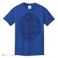 Shark Week: Never Stop Swimming Gift Kids T-Shirt thumb 0