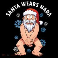 Santa Wears Nada Funny Christmas Women's Hoodie thumb 2