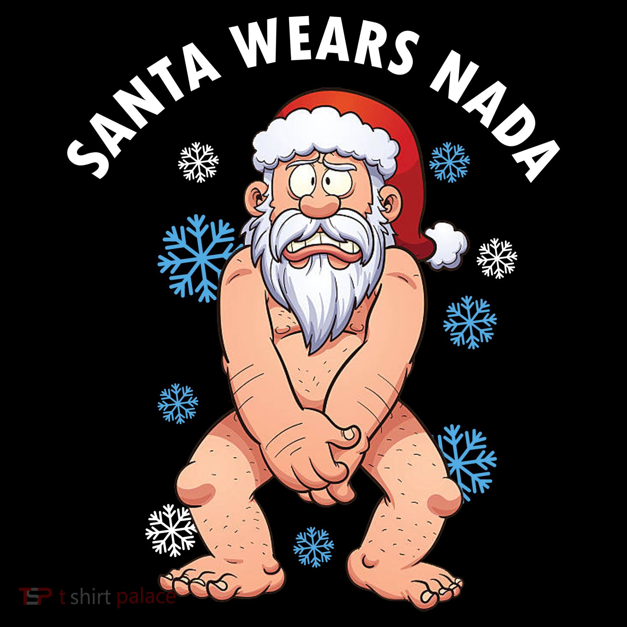 Santa Wears Nada Funny Christmas Women's Tank Top