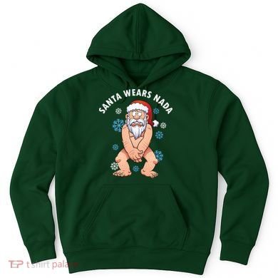 Santa Wears Nada Funny Christmas Hoodie