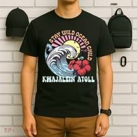 Stay Wild Ocean Child Kwajalein Atoll T-Shirt thumb 6