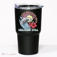 Stay Wild Ocean Child Kwajalein Atoll Tumbler thumb 0
