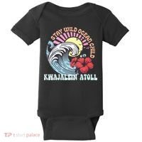 Stay Wild Ocean Child Kwajalein Atoll Baby Bodysuit thumb 0