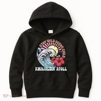 Stay Wild Ocean Child Kwajalein Atoll Kids Hoodie thumb 0