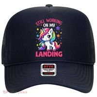Still Working On My Landing Injury Broken Arm Cute Unicorn Hat thumb 0