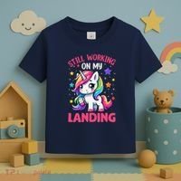 Still Working On My Landing Injury Broken Arm Cute Unicorn Toddler T-Shirt thumb 3