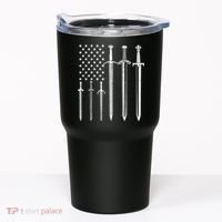 Sword American Flag Tumbler thumb 0