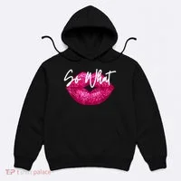 So What Pink Lips Hoodie thumb 0