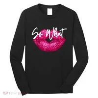 So What Pink Lips Long Sleeve Shirt thumb 0