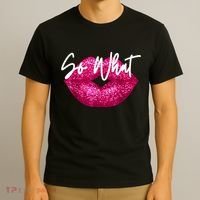 So What Pink Lips T-Shirt thumb 3