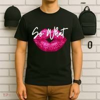 So What Pink Lips T-Shirt thumb 6