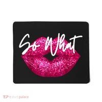 So What Pink Lips Mousepad thumb 0