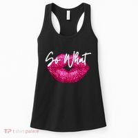 So What Pink Lips Women's Tank Top thumb 0