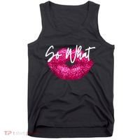 So What Pink Lips Tank Top thumb 0
