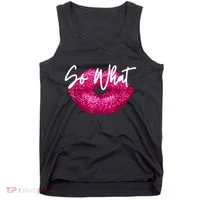 So What Pink Lips Tank Top thumb 0