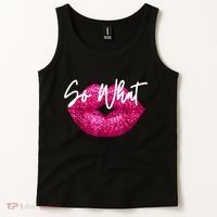 So What Pink Lips Tank Top thumb 2