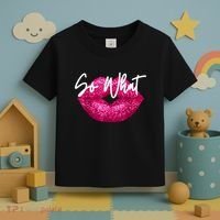 So What Pink Lips Toddler T-Shirt thumb 3