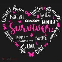 Survivor Warrior Pin.K Ribbon Heart Breast Cancer Awareness Gift Long Sleeve Shirt thumb 2