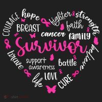 Survivor Warrior Pin.K Ribbon Heart Breast Cancer Awareness Gift Beanie thumb 2