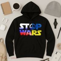 Stop Wars Peace Hoodie thumb 3