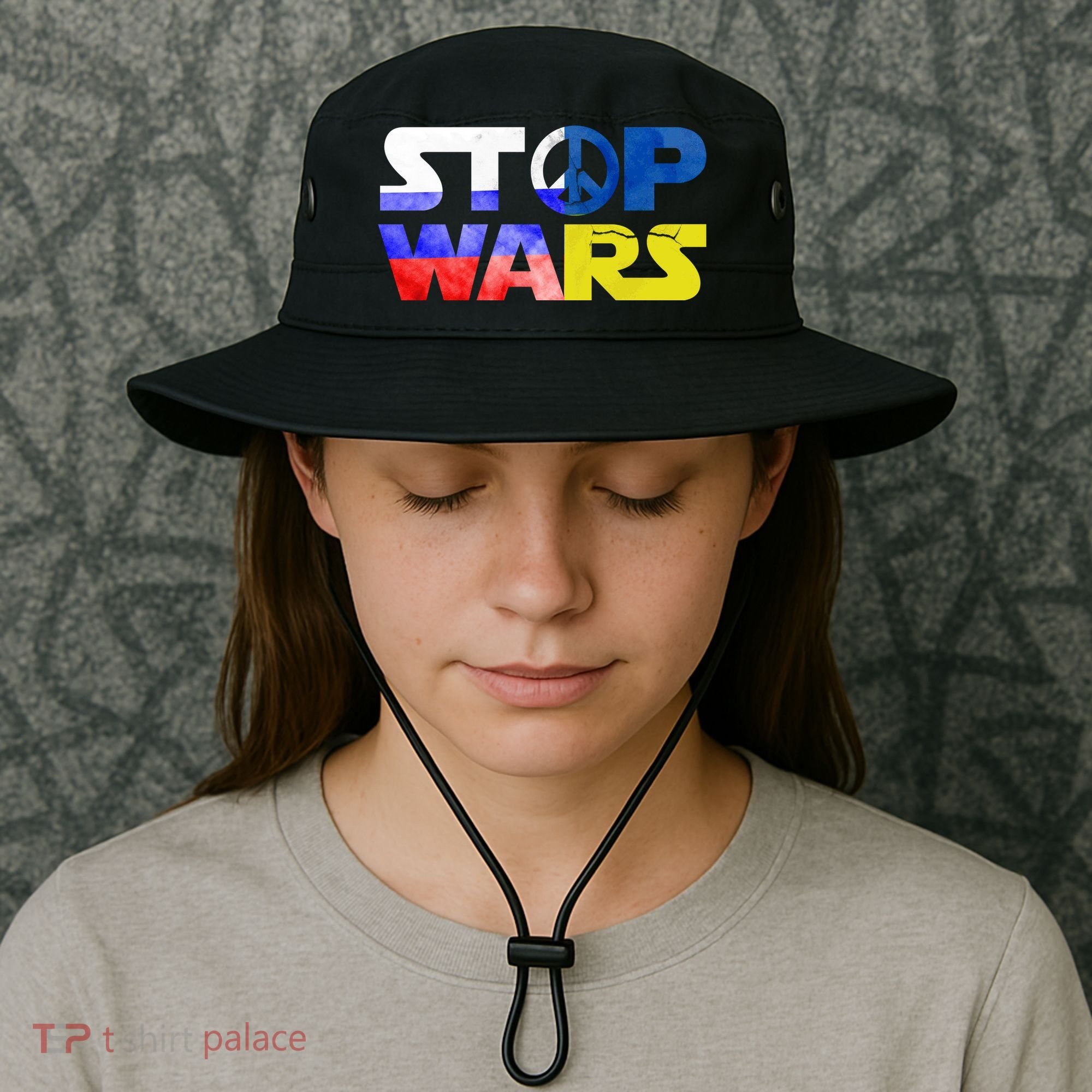 Stop Wars Peace Bucket Hat