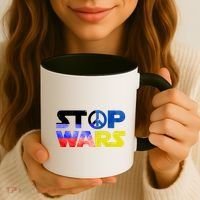 Stop Wars Peace Coffee Mug thumb 3