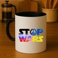 Stop Wars Peace Coffee Mug thumb 4