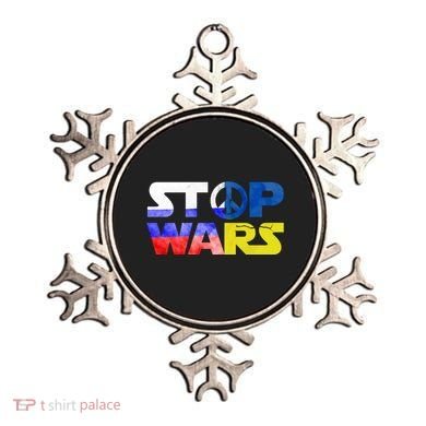 Stop Wars Peace Ornament