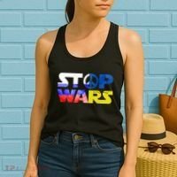 Stop Wars Peace Women's Tank Top thumb 2