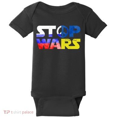 Stop Wars Peace Baby Bodysuit