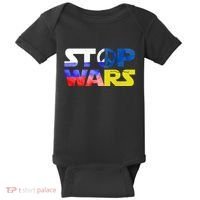 Stop Wars Peace Baby Bodysuit thumb 0