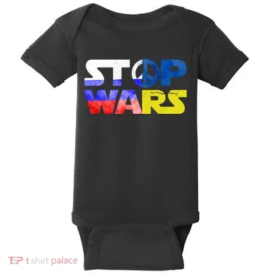 Stop Wars Peace Baby Bodysuit