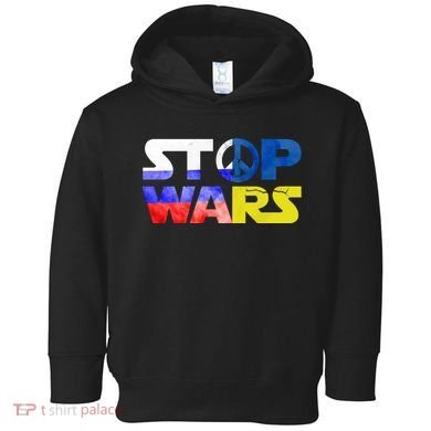 Stop Wars Peace Toddler Hoodie