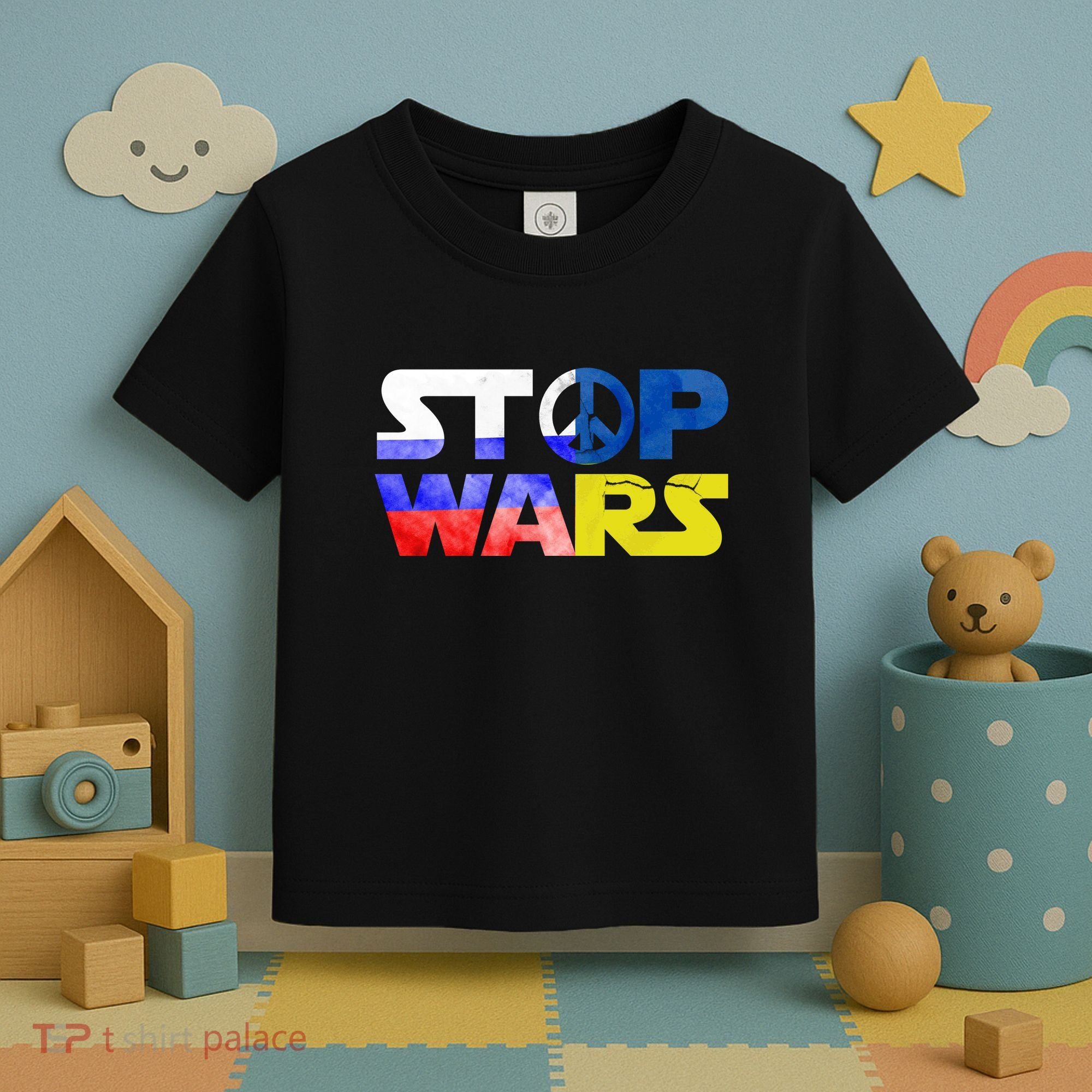 Stop Wars Peace Toddler T-Shirt