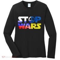 Stop Wars Peace Women's Long Sleeve Shirt thumb 0