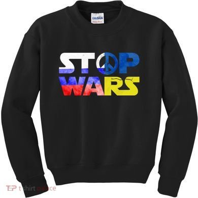 Stop Wars Peace Kids Sweatshirt