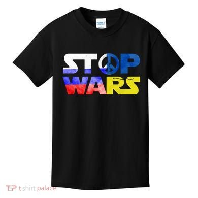 Stop Wars Peace Kids T-Shirt
