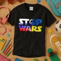 Stop Wars Peace Kids T-Shirt thumb 3