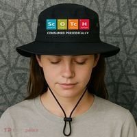 Scotch Whiskey Periodic Table Of Elements Bucket Hat thumb 3
