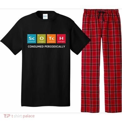 Scotch Whiskey Periodic Table Of Elements Pajama Set