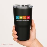 Scotch Whiskey Periodic Table Of Elements Tumbler thumb 2