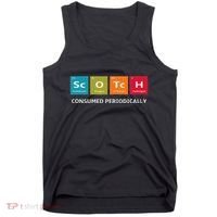 Scotch Whiskey Periodic Table Of Elements Tank Top thumb 0