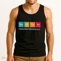 Scotch Whiskey Periodic Table Of Elements Tank Top thumb 3