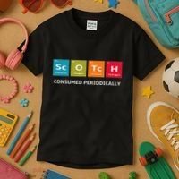 Scotch Whiskey Periodic Table Of Elements Kids T-Shirt thumb 3