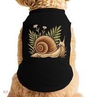 Snail With Plants Doggie Tank thumb 0