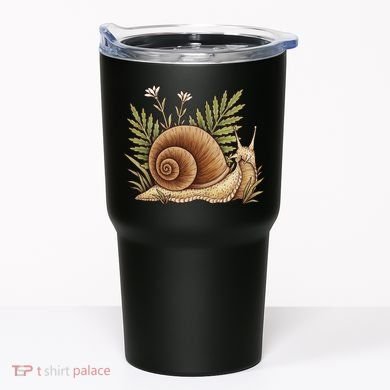Snail With Plants Tumbler