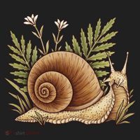 Snail With Plants Tumbler thumb 3
