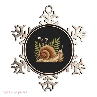 Snail With Plants Ornament