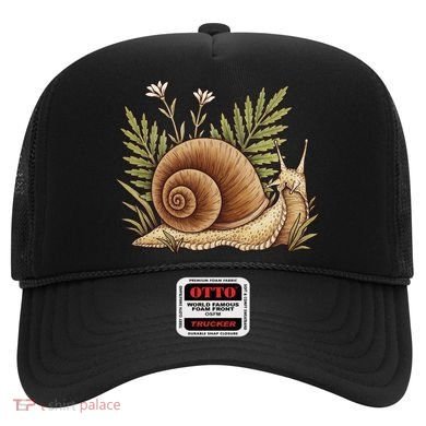 Snail With Plants Hat